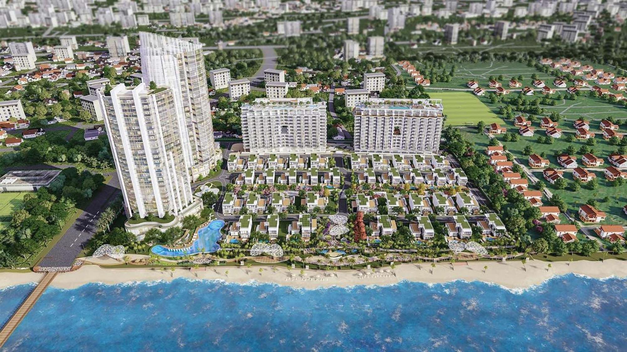 Lfamily Ocean View Apartment 91M2 - Aria Vung Tau Private Beach Resort, Can Ho Aria Vung Tau 91 M2 View Bien, Bai Bien Rieng エクステリア 写真